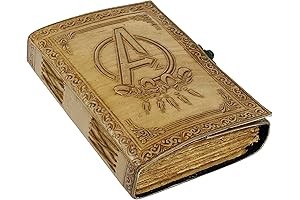 Avengers Marvel's Logo Embossed Vintage Leather Journal