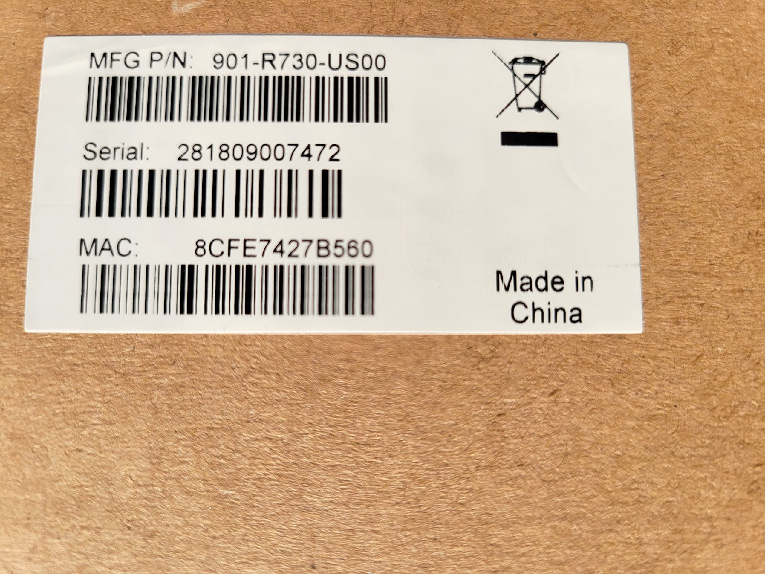 Ruckus R730 Indoor Wireless Access Point NO Subscription (901-R730-US00)