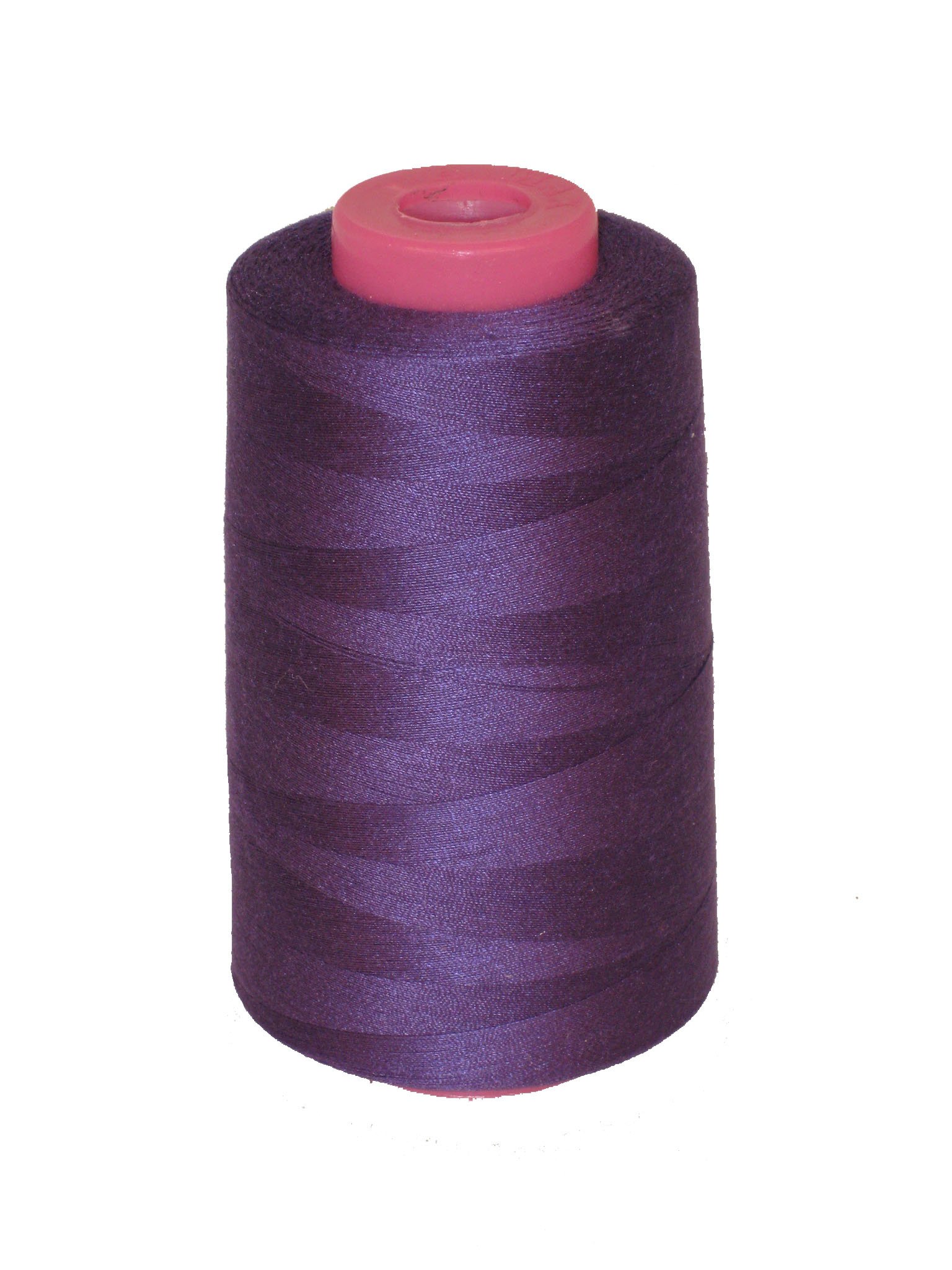 LA Linen 100% poliestrowa nić stożkowa, 6000 jardów, fioletowa (AX743), 10,16 x 6 x 6 cm