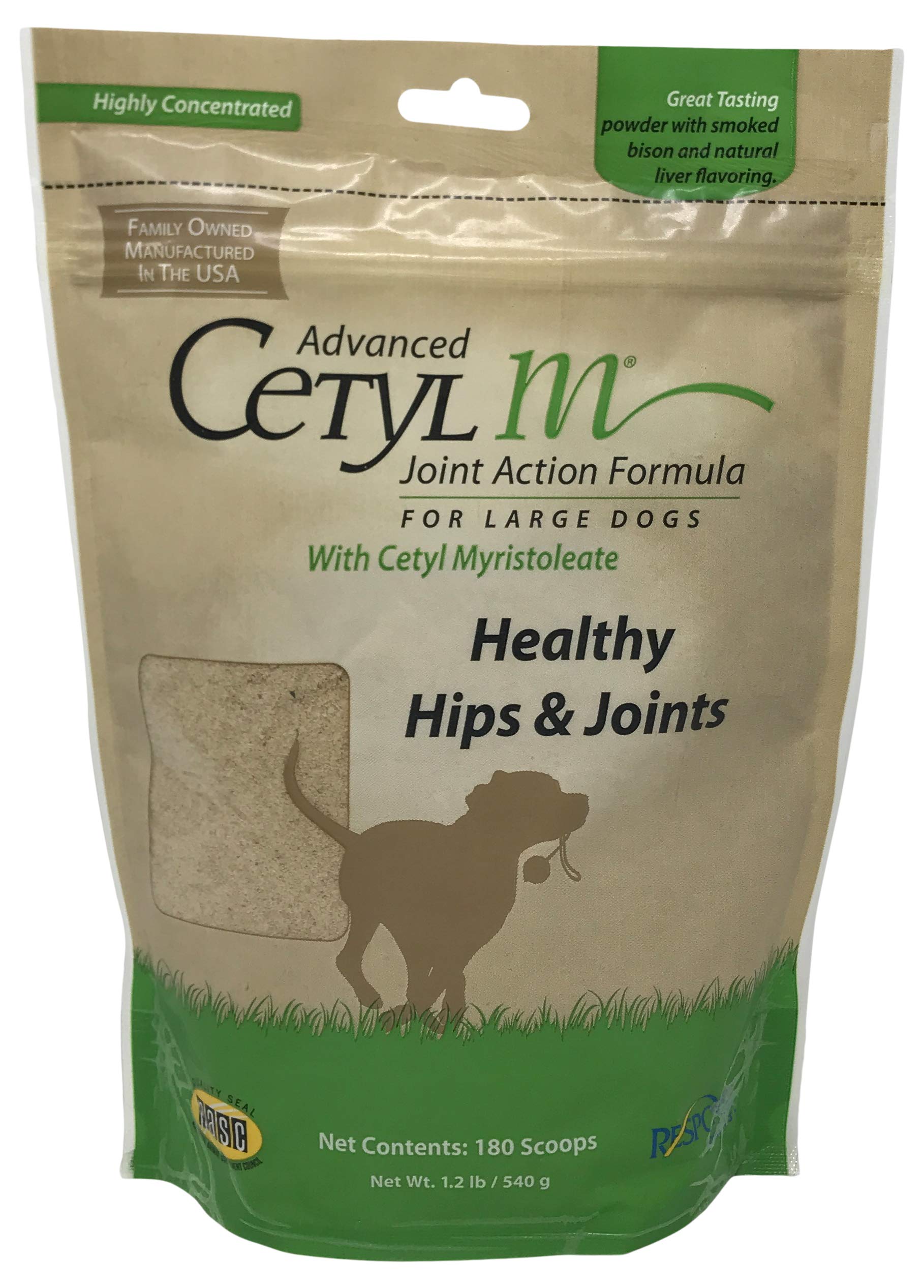 response cetyl m for dogs