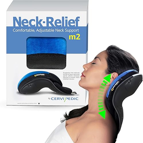 Cervipedic Neck Relief M2 - Relajante de cuello y hombros - Clínicamente probado para reducir la tensión del cuello y los espasmos musculares -
