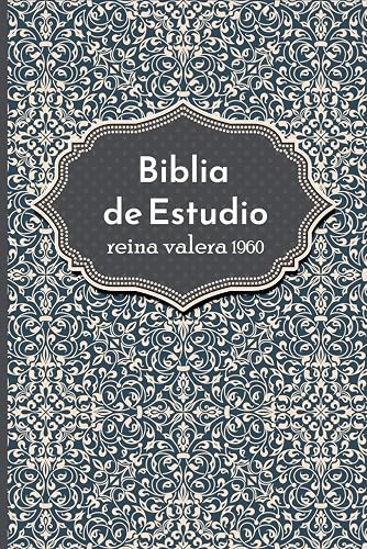 Biblia de Estudio Reina Valera 1960: Con Reflexiones Semanales y Letra Super Grande (Spanish Edition)