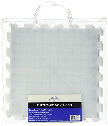 Miniatura 3 de COTTAGE MILLS PuzzleMat Set, 24 pulgadas por 36 pulgadas con estuche de almacenamiento