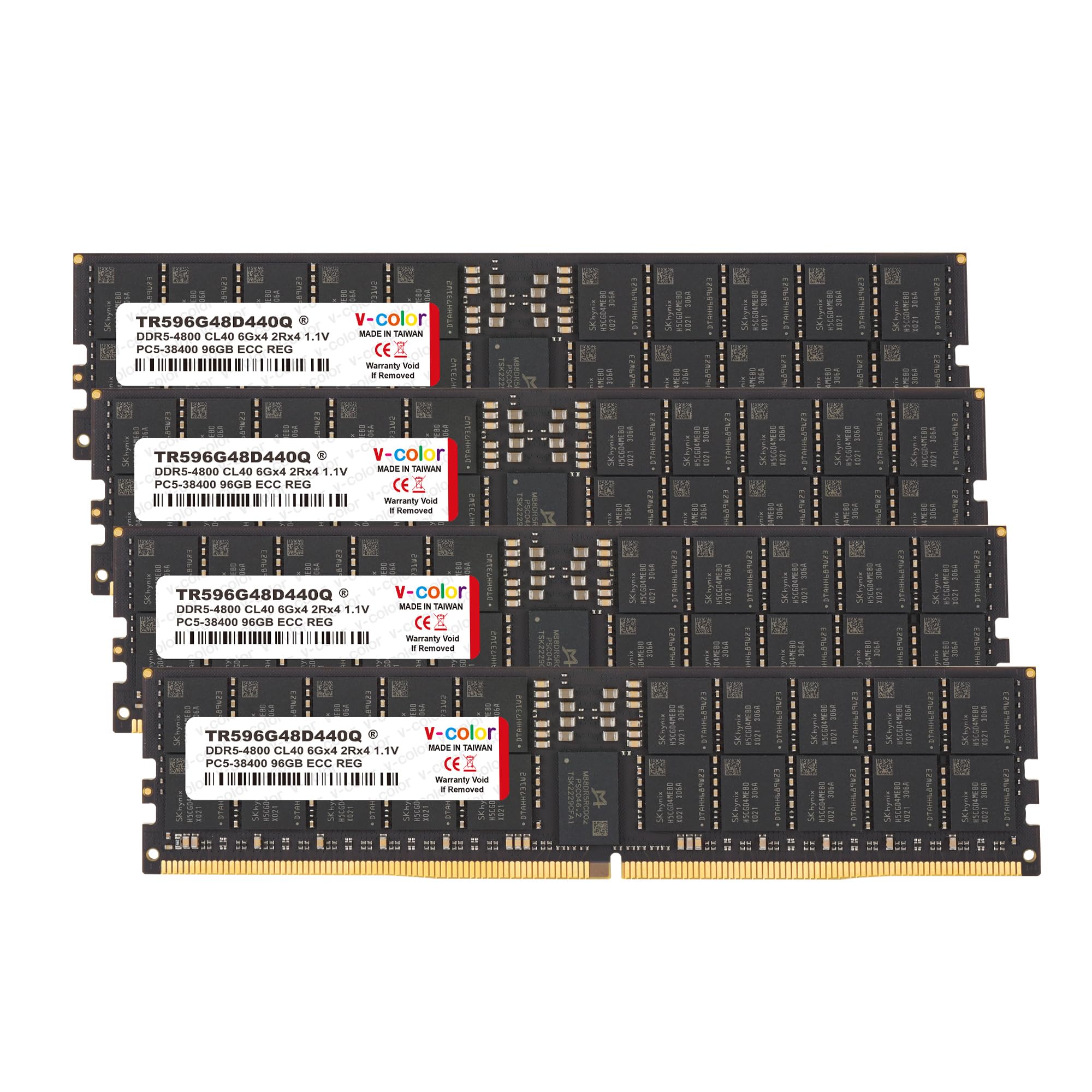 V-Color DDR5-6400 ECC UDIMM 48GB2枚(96GB) v-color 96GB DDR5-5600 48GB x2 ECC UDIMM Kit Quick Look