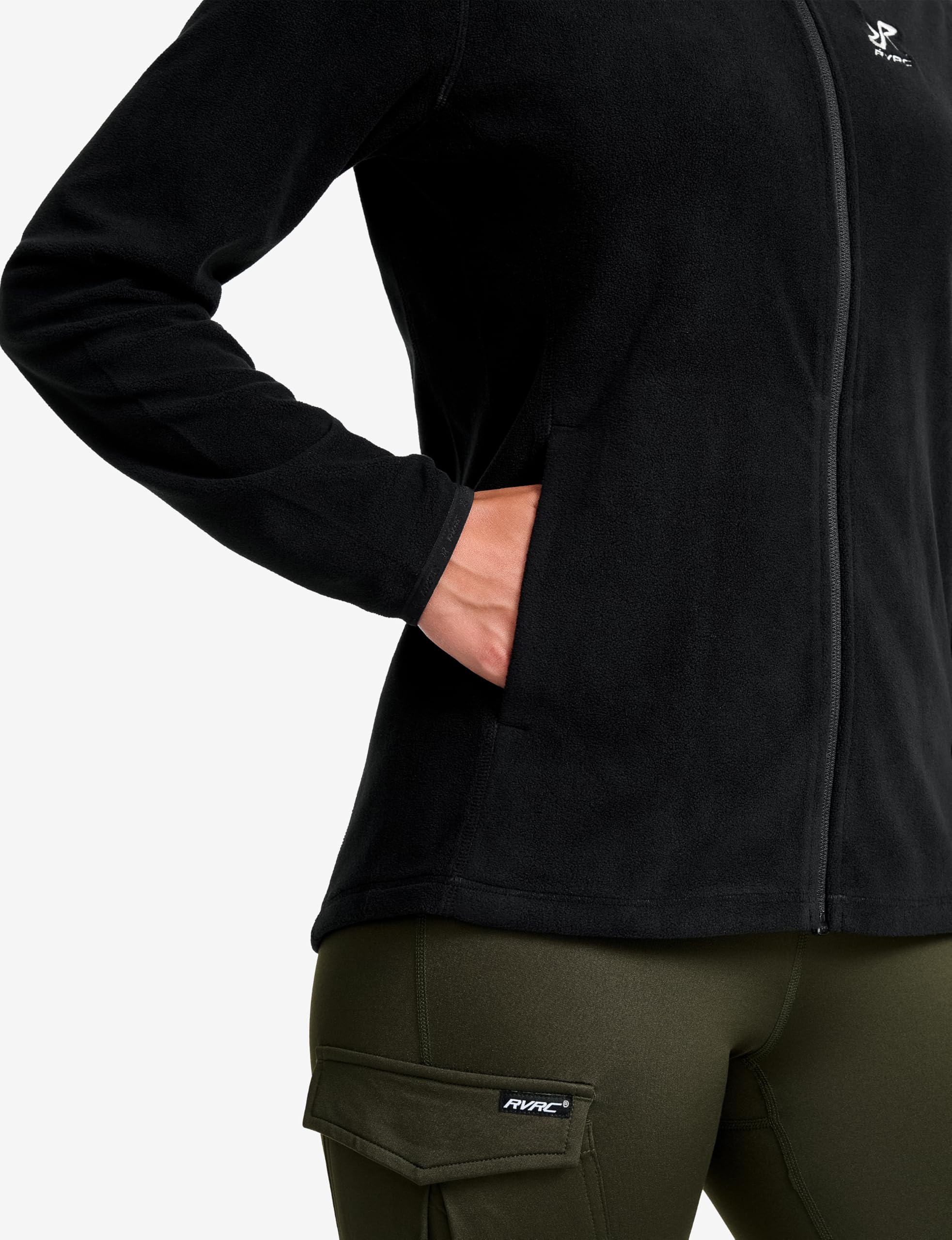 RevolutionRace Hiker Full-Zip Fleece da Donna, Giacca in Pile Strato Leggero e Traspiranteda Esterno Perfetta per l'escursionismo