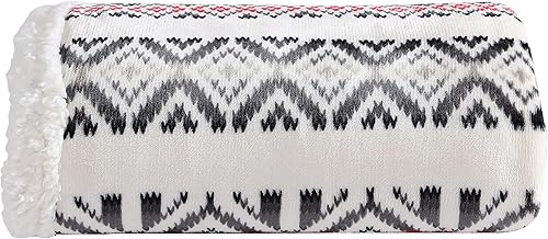 Eddie Bauer Ultra-Plush Collection Manta reversible de forro polar, suave y acogedora, perfecta para cama o sofá, color rojo de montaña Eddie Bauer Ultra-Plush Collection Manta reversible de forro polar, suave y acogedora, perfecta para cama o sofá, color rojo de montaña