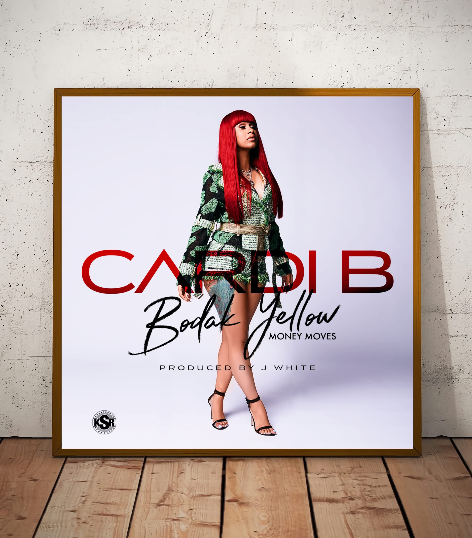 Cardi B Bodak Yellow Wall Art Review: Iconic Hip-Hop Decor