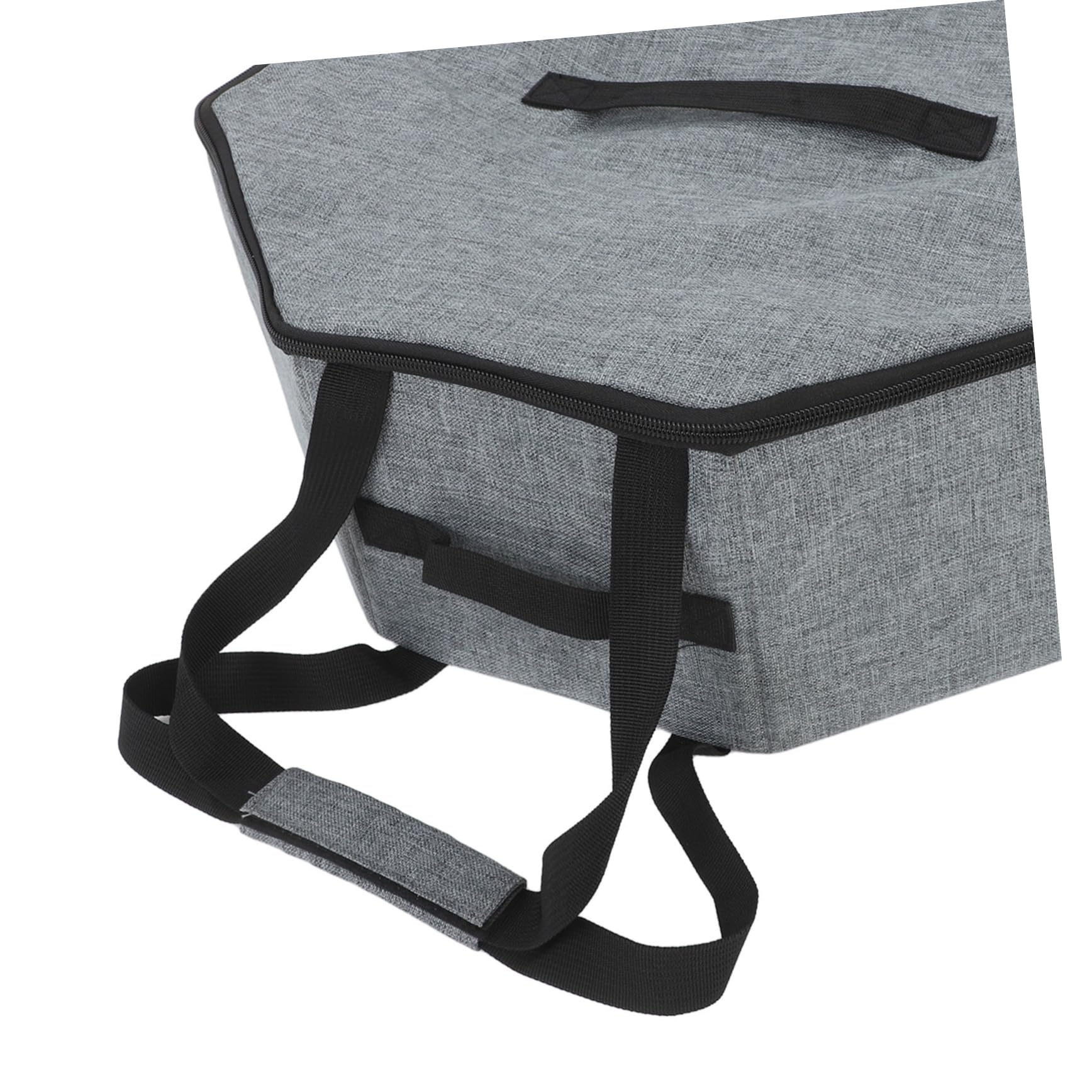 TOPBATHY Faltbare Hut-aufbewahrungstasche mit Träger Transparente Reise-box für Cowboy-kappe Stapelbarer Gepäck-organizer Rundes Aufbewahrungs-beutel für Damen Hut