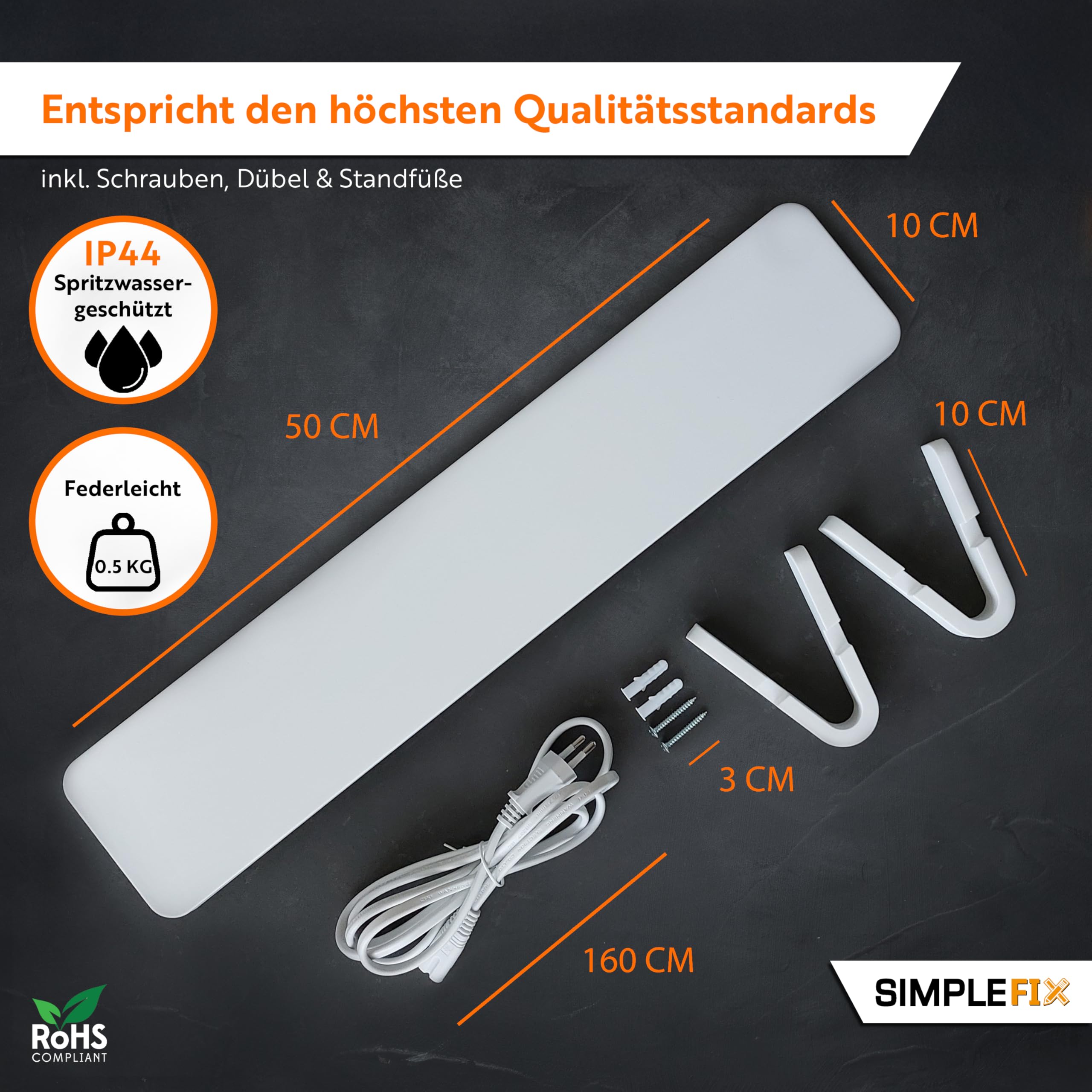 Schimmelentferner Wand & Bad, Duo Pack, Anti Schimmel Heizung, Infrarotheizung, Schimmelfrei ohne Chemie, Infrarot Wandheizung - 2 Stück