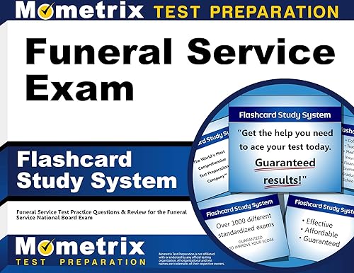 Funeral Service Exam Flashcard Study System: Funeral Service Test Practice Questions &amp; Review for the Funeral Service National Board Exam (Cards)
