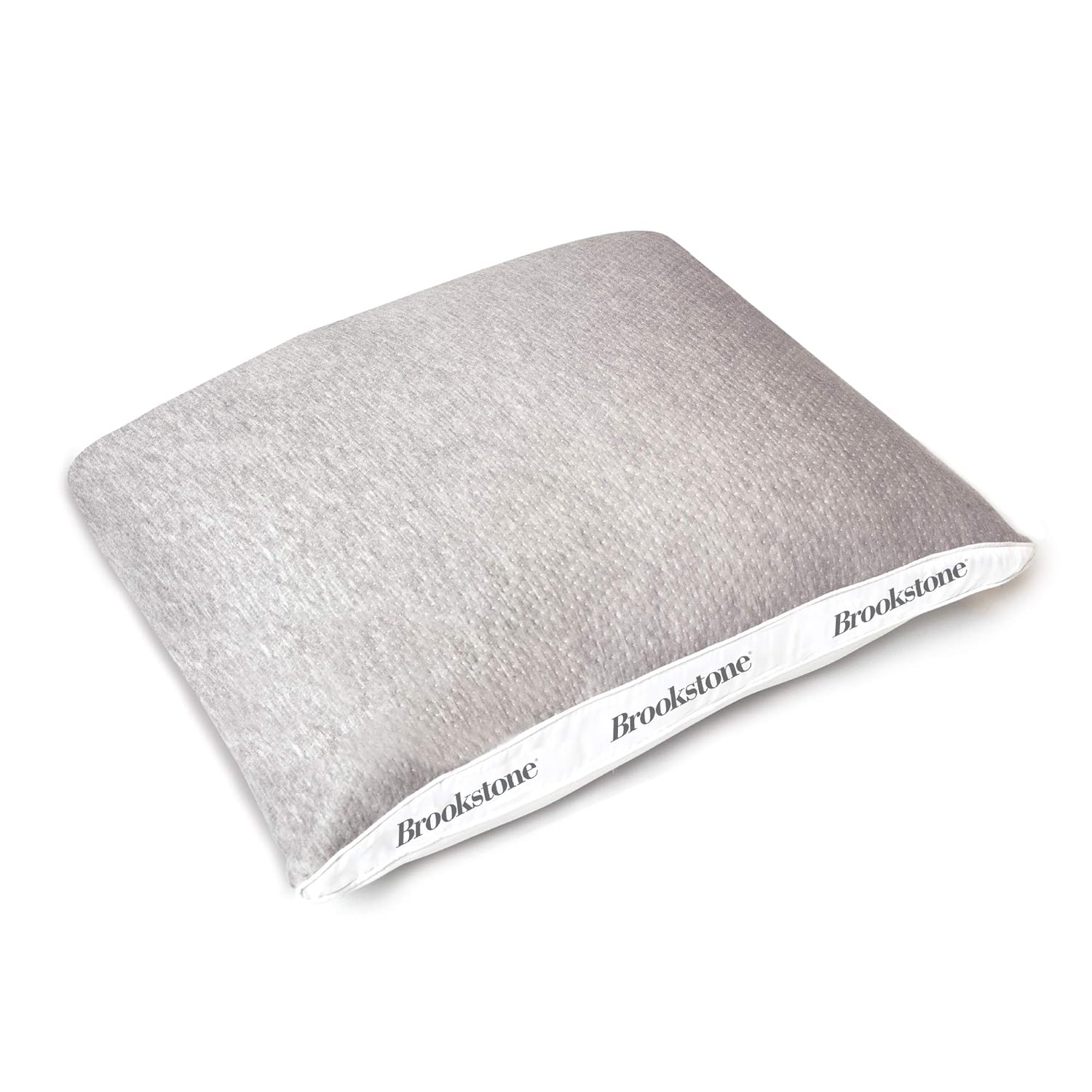 Brookstone Charcoal Infused Bed Pillow PressureRelieving Memory Foam