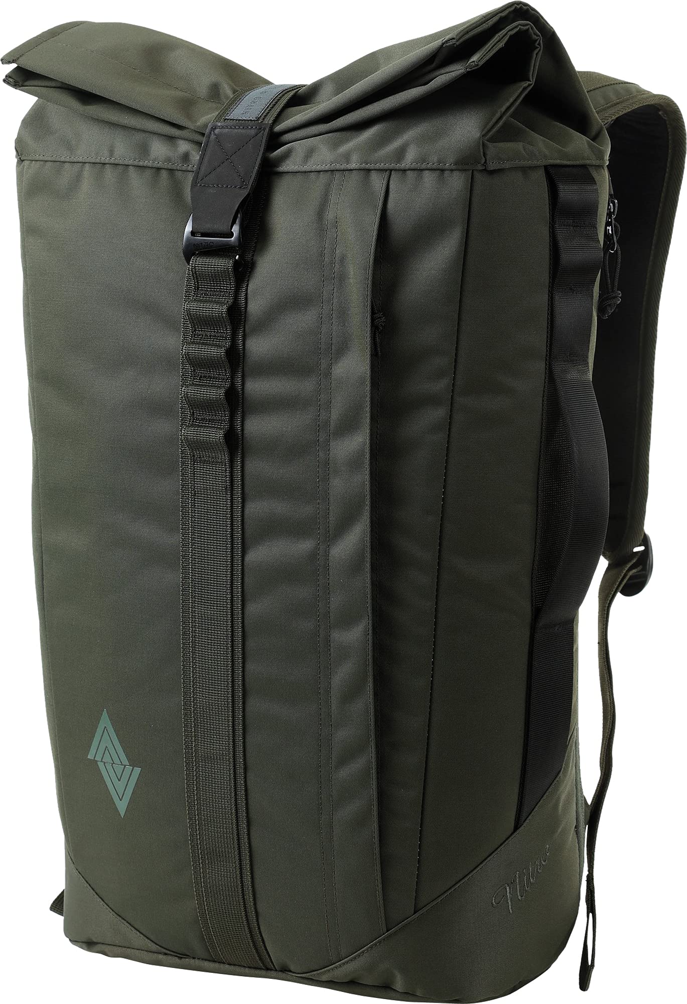 Nitro Scrambler Business Backpack with Roll Top and Padded 15 Inch Wide Laptop Compartment, Urban Mobility Backpack, Messenger Backpack, Everyday Backpack