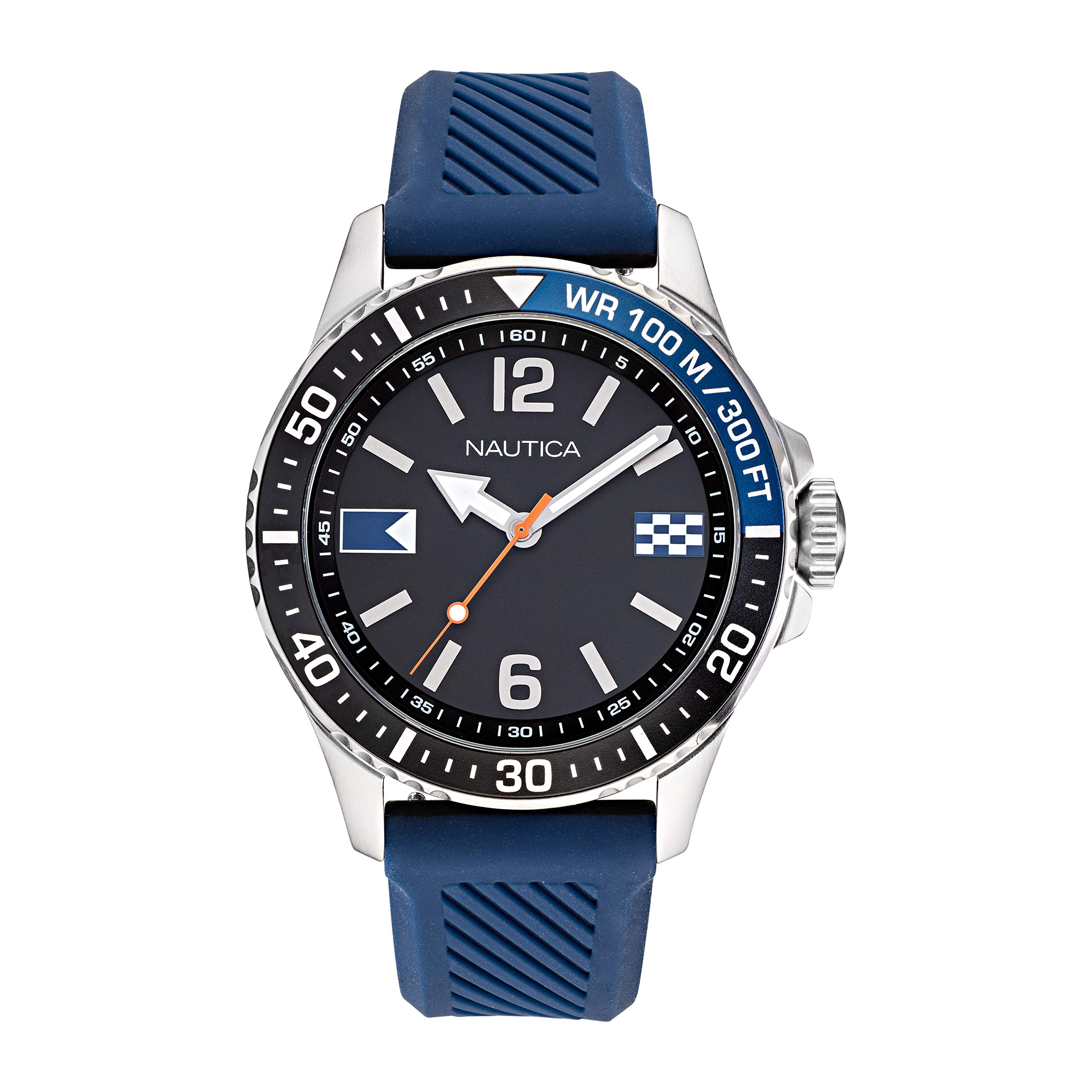 NAUTICA Analog Silver Dial Mens Watch-NAPFRB920 (B07V39J8PW) Amazon Price History, Amazon Price Tracker