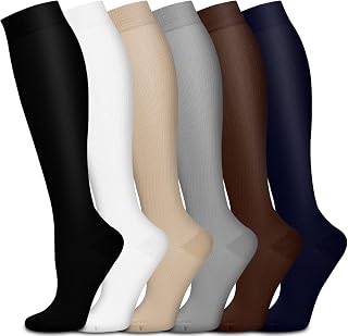 Copper Compression Socks - Compression Socks Women and Men - Best for Circulation, Medical, Running, Athletic, Nurse, Travel