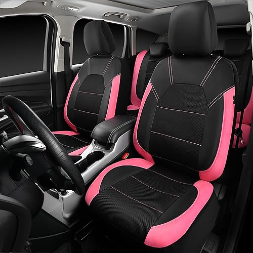Miniatura 9 de Car Pass - Fundas universales de cuero para asiento de automóvil deportivas que se adaptan a la mayoría de automóviles, SUV, camiones y camionetas