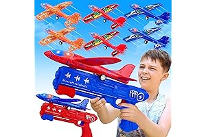 6 Pack Airplane Launcher Toys: The Perfect Gift for Your Little Aviators!