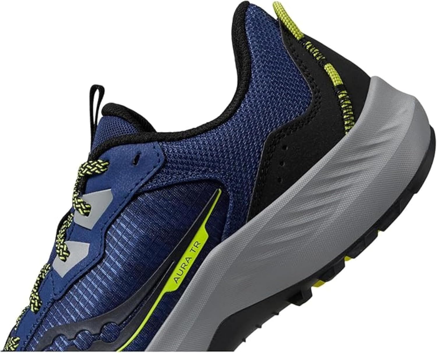 Saucony Men's Aura Tr Sneaker, Indigo/Black, - Image 8