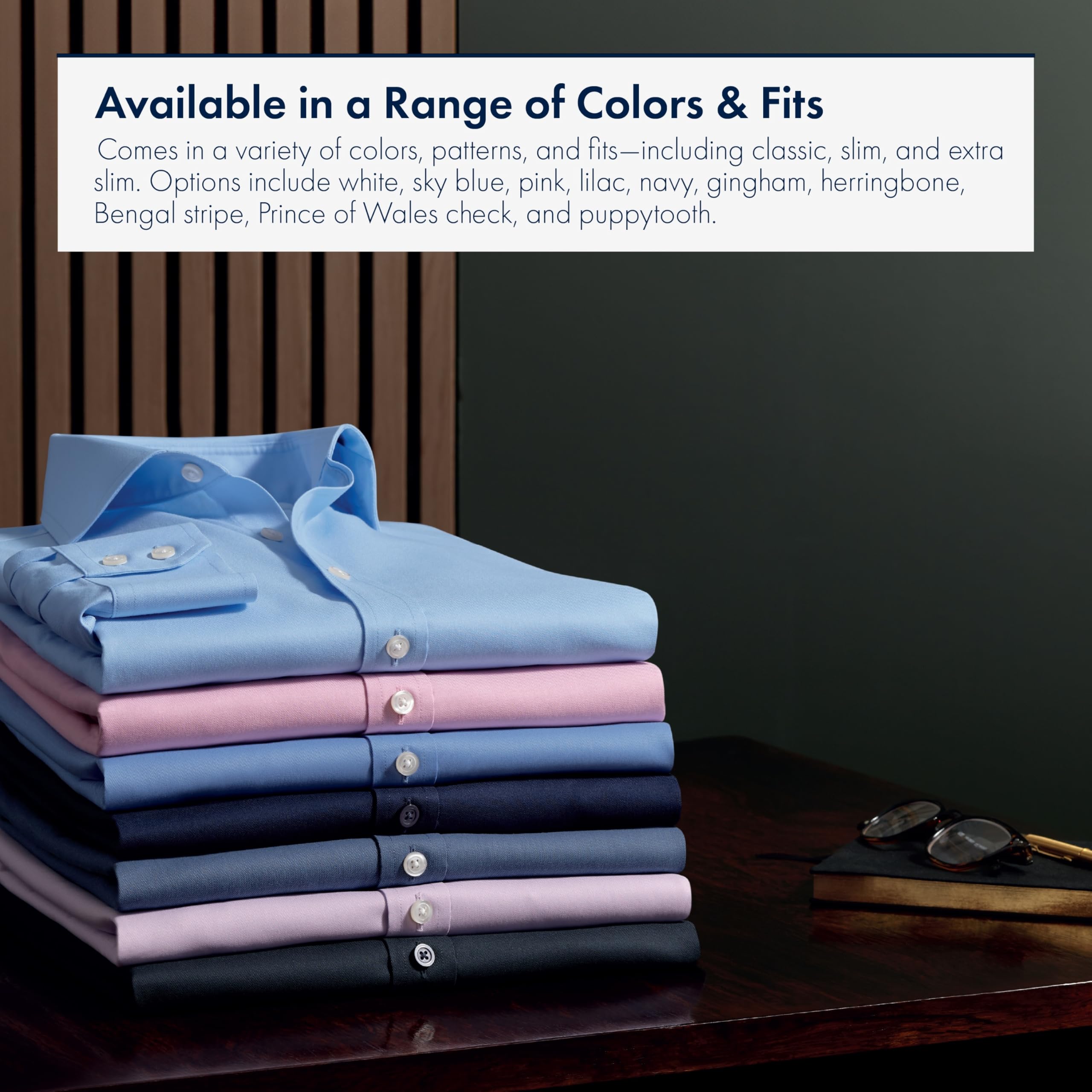 Charles Tyrwhitt Shirts for Men - White Non Iron with 100% Cotton Twill