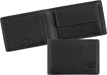camel active Börse klein; 249 Atlanta Coin Pouch 10 cm Black (Schwarz)