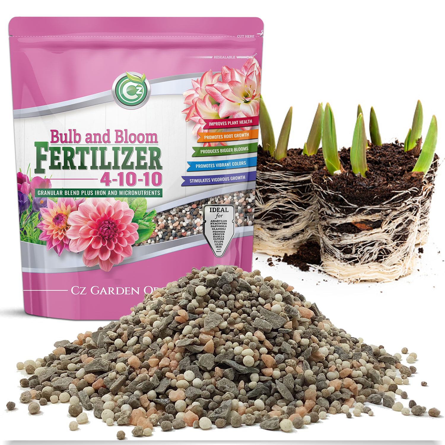 Cz Garden Supply 4-10-10 Bulb and Bloom Fertilizer