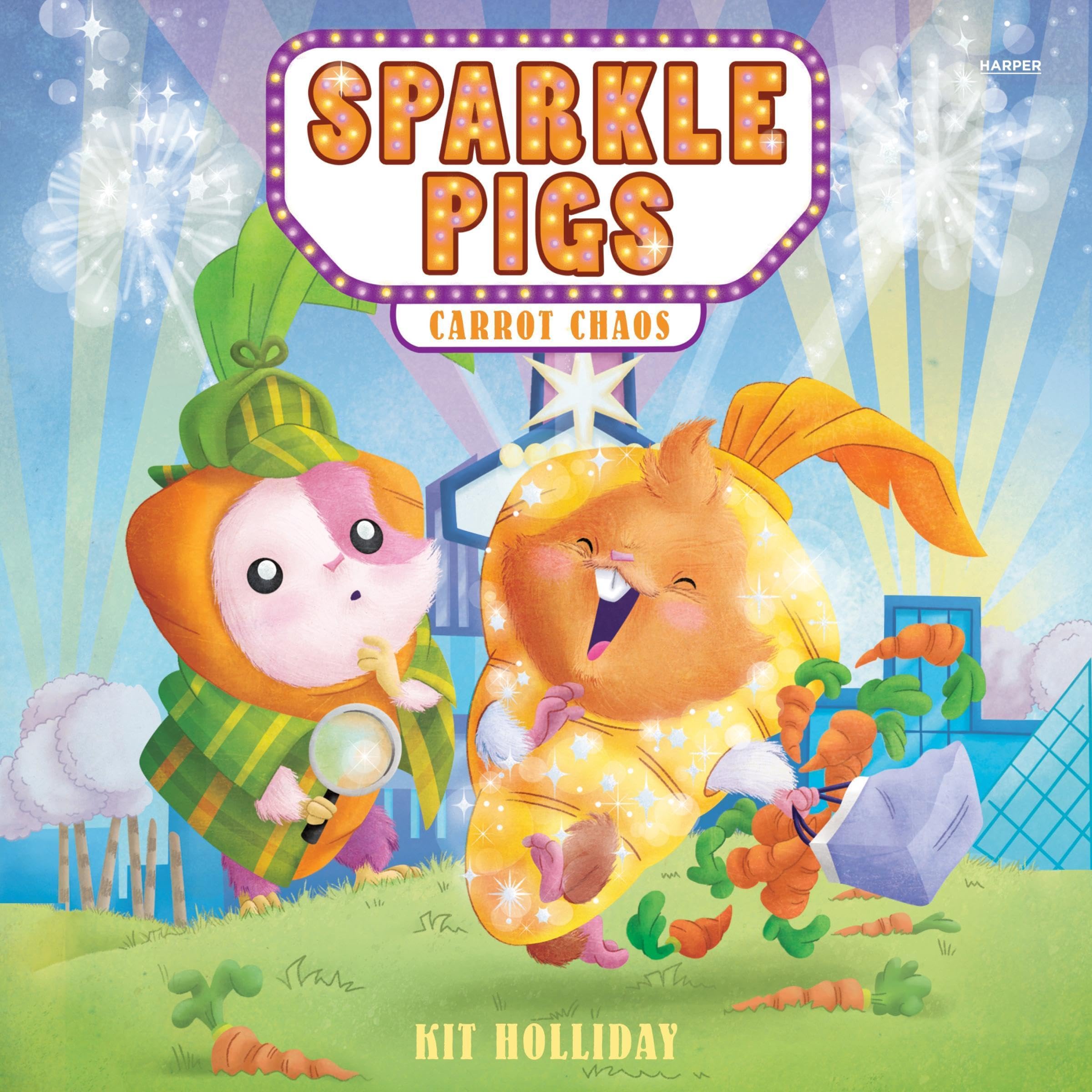 Cover art for Sparkle Pigs #1: Carrot Chaos