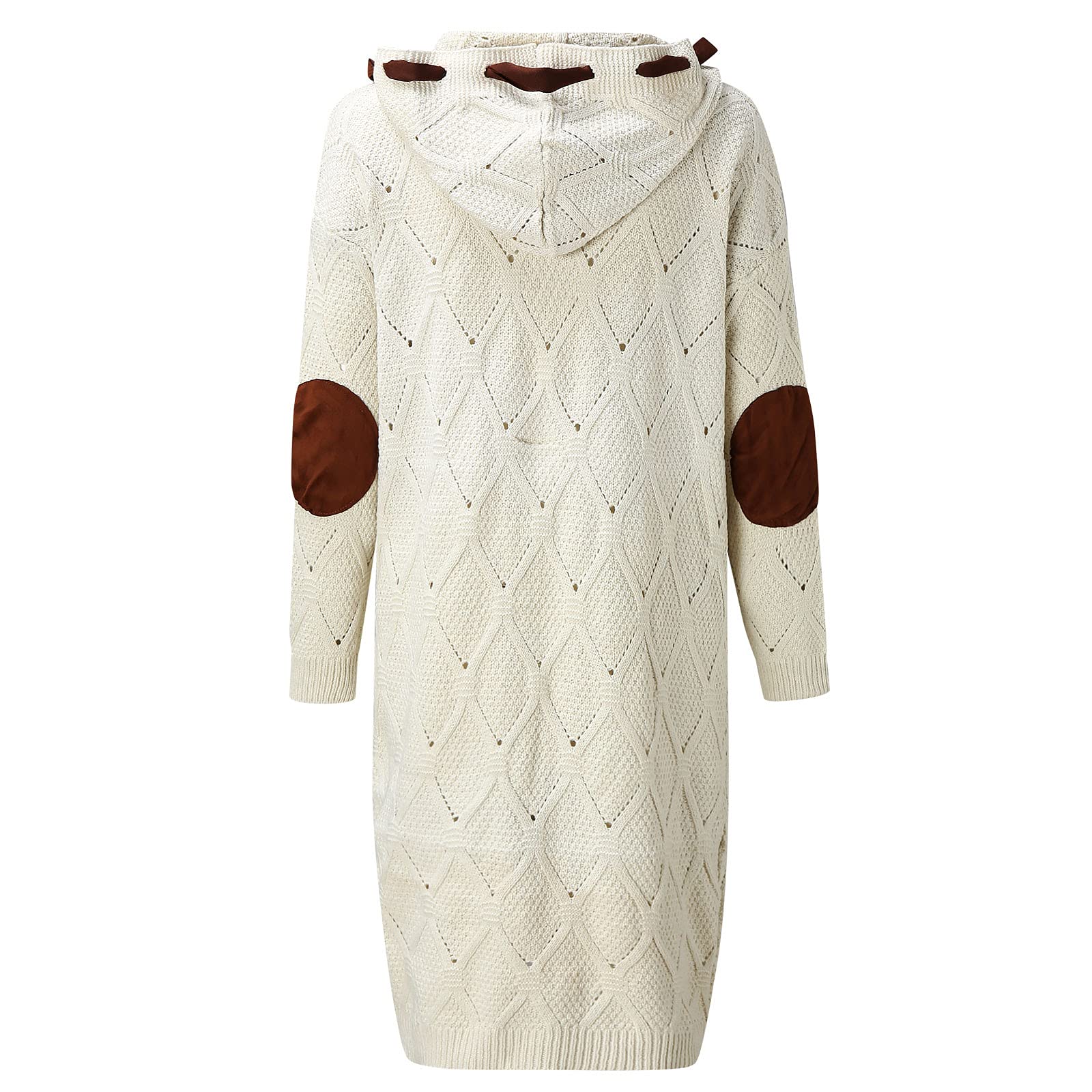 Strickjacke Damen Sommer, Cardigan Damen Lang, Strickjacken Für Damen Langarm Sommerjacke Leicht Dünne Jacke Frühling, Basic Regular Fit Vorne Offen Sommerstrickjacke Damen Leicht Longstrickjacke