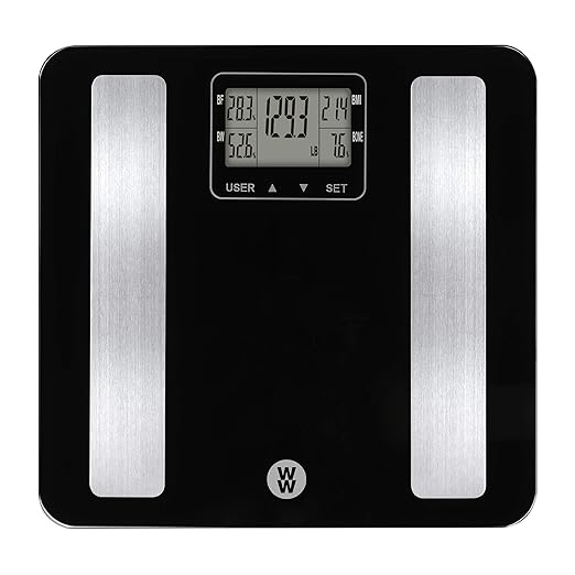Weight Watchers Scales by Conair BathroomScale for Body Weight,Glass Digital Scale