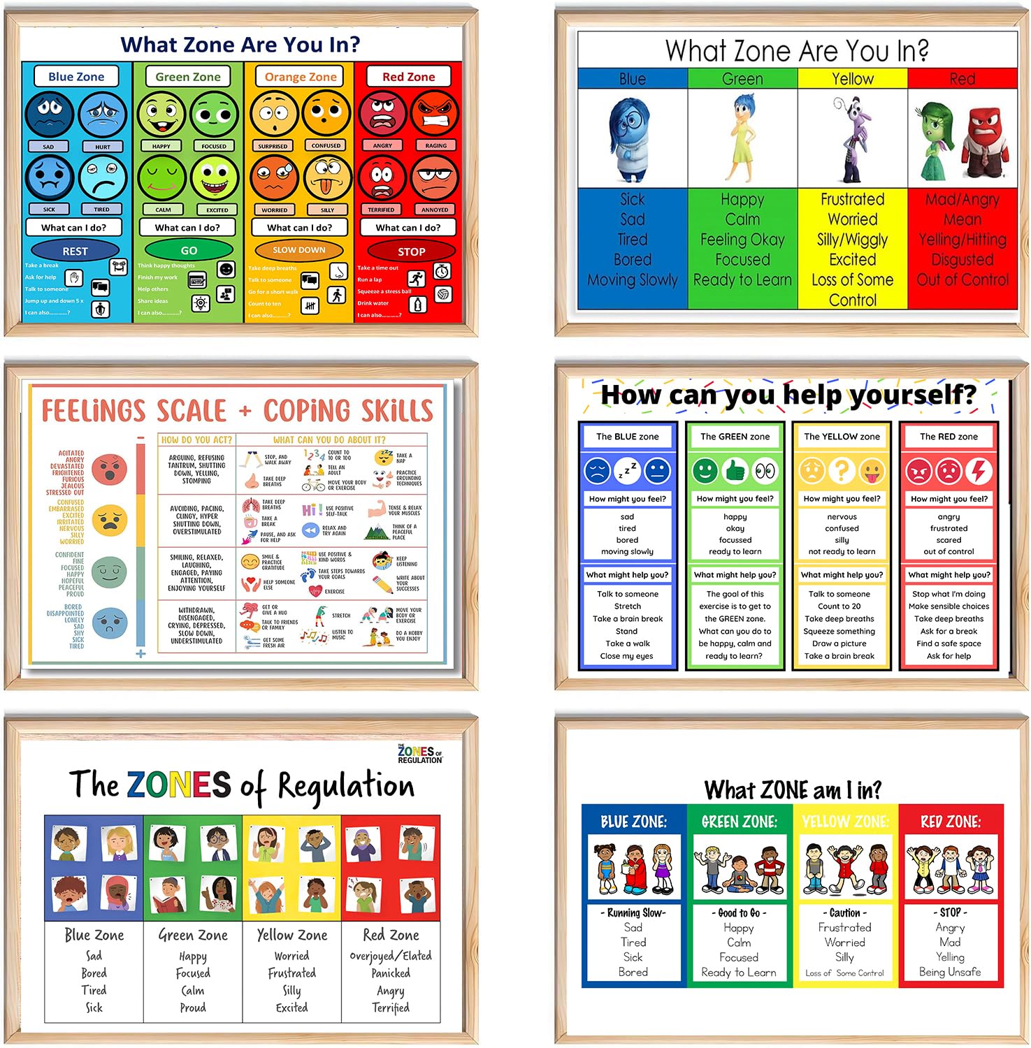Amazon.com: Generic Emotional Management Zones Of Regulation