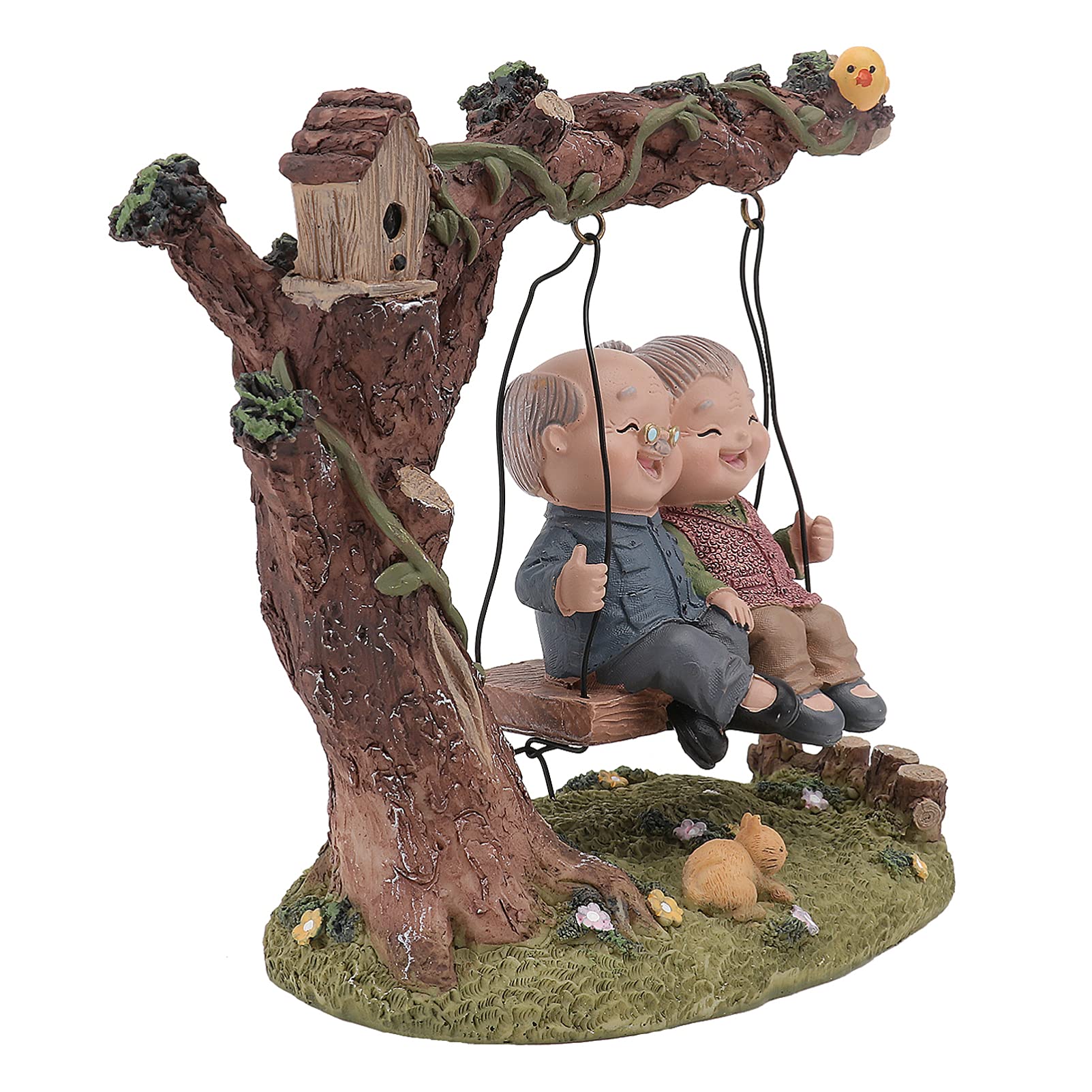 Personaggi Di Coppia Più Anziani Durata Coppia Di Resina Nonni Coppie Anziani Statua Ornamenti Per Ufficio Giardino Camera Familiare Ornamenti Astratti : Amazon.it: Casa E Cucina