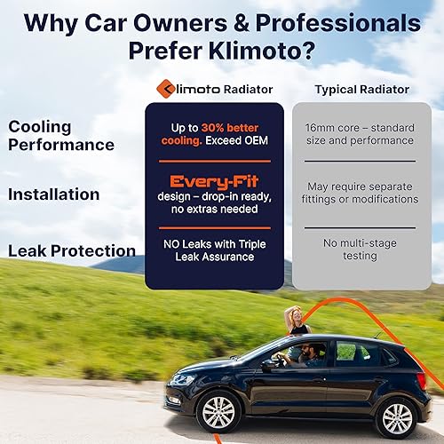 Miniatura 7 de Radiador | Compatible con Chevrolet Camaro Firebird 1982-1986 2.5L L4 5.0L V8 | KLI965