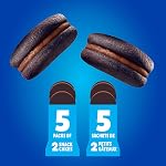 OREO Cakesters Chocolat double à snack doux 285g