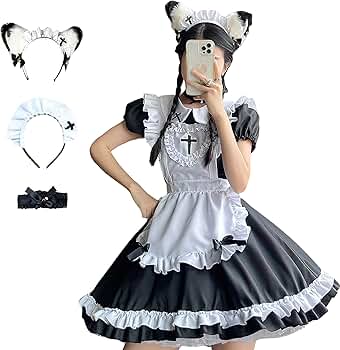 Amazon.co.jp: メイド服 コスプレ セクシー エッチ かわいい