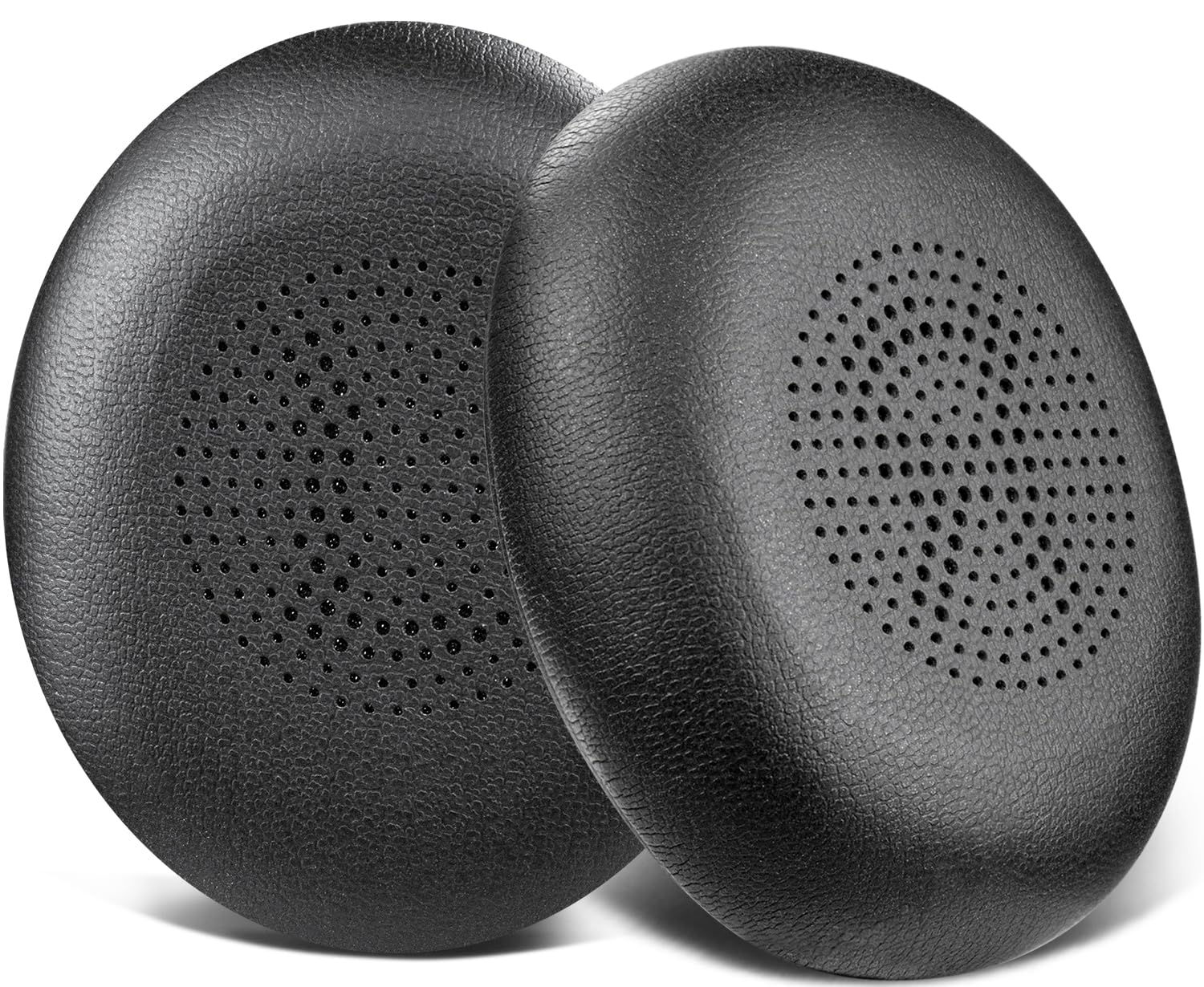 SOULWIT Replacement Earpads for Jabra Evolve2 65 (Evolve 2 65MS/UC)/Evolve2 40 (40U /MS/USB)/Elite 45h On-Ear Wireless Headset, Ear Pads Cushions with Softer Faux Leather -Matte Black-image-9