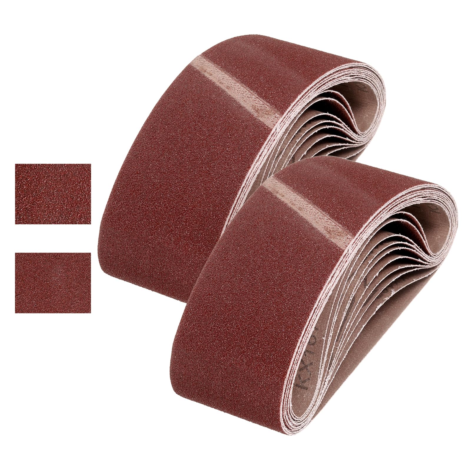 Bande abrasive 76 mm x 457 mm dédiée à la rénovation des meubles en bois et de l'acier