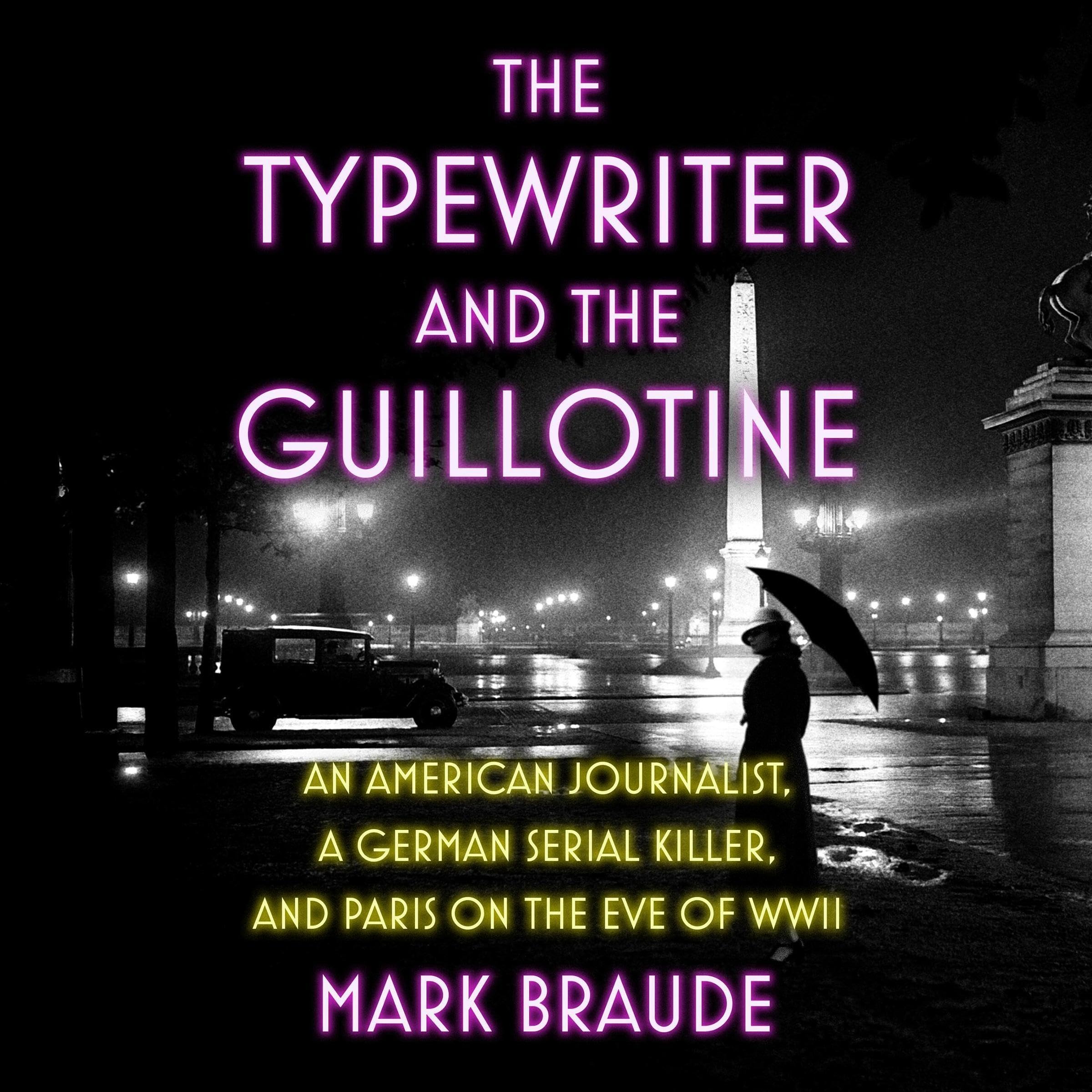 Cover art for The Typewriter and the Guillotine
