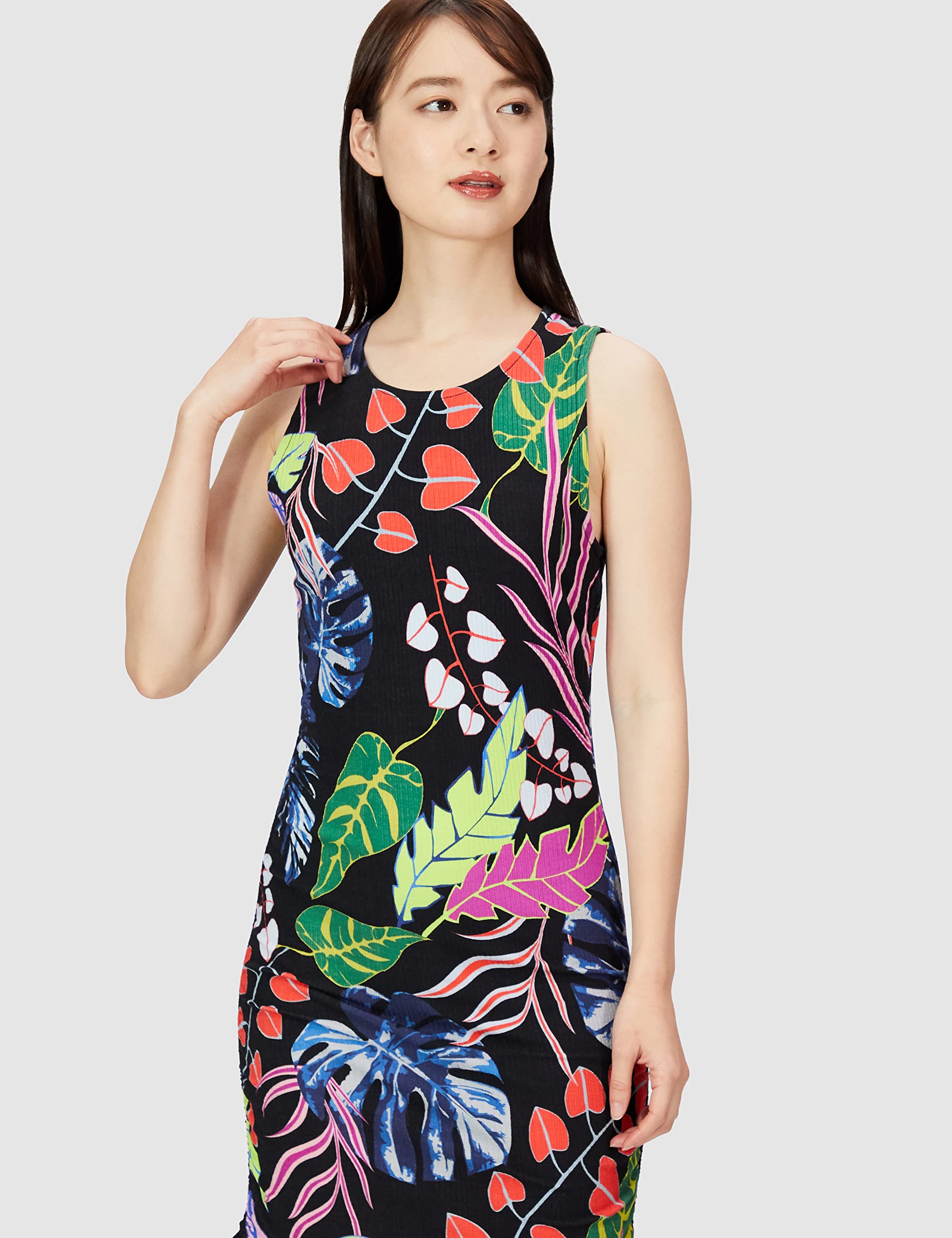 Desigual Sukienka damska 21WWVKA52000XS, czarna, XS