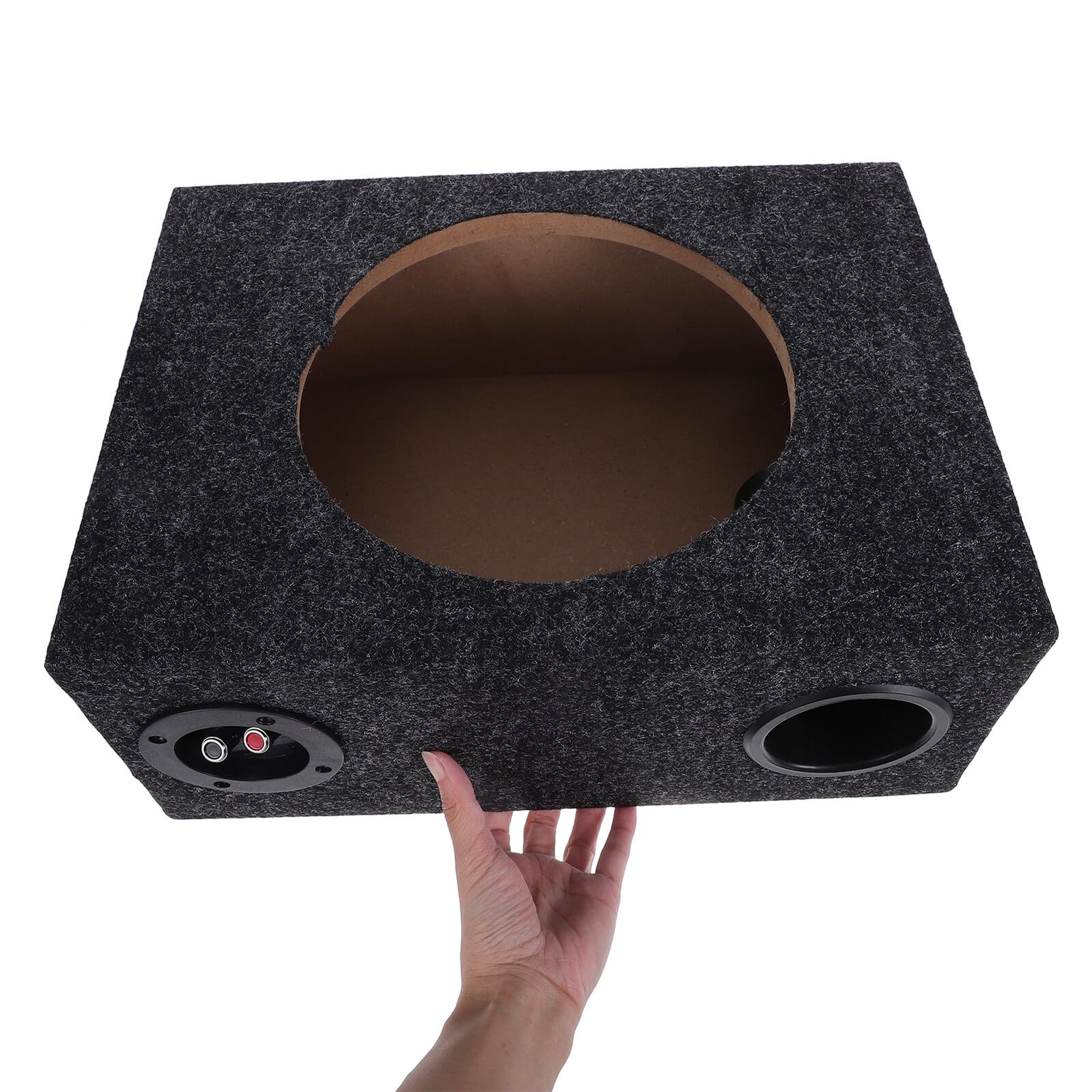 10 Zoll Subwoofer Gehäuse für Auto Robustes Leichtes Gehäuse mit Schutzabdeckung Fahrzeug Subwooferbox für Verbesserte Audioleistung und Einfache Installation
