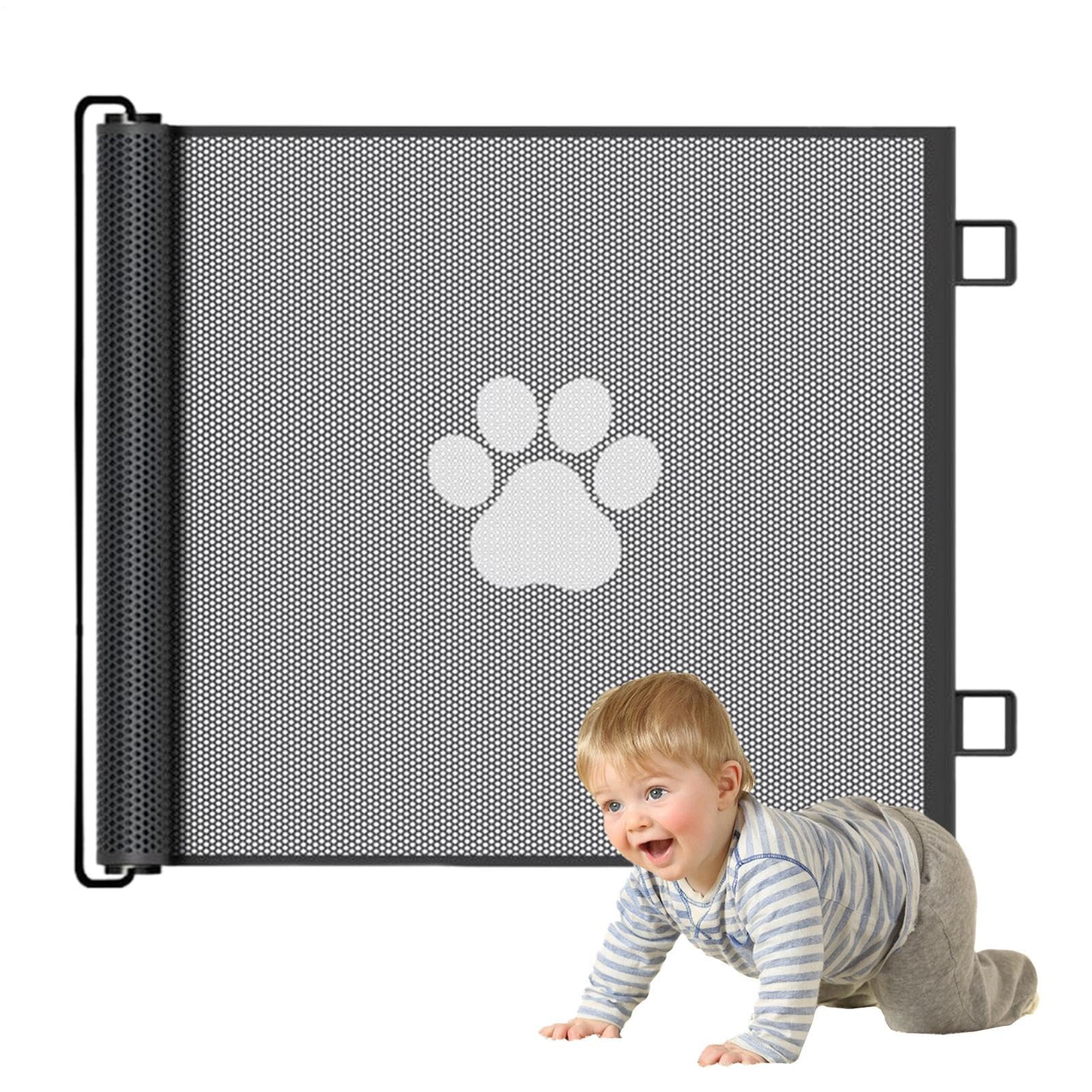 Cancelli per Cani per Porte Protezione Estensibile a Rete