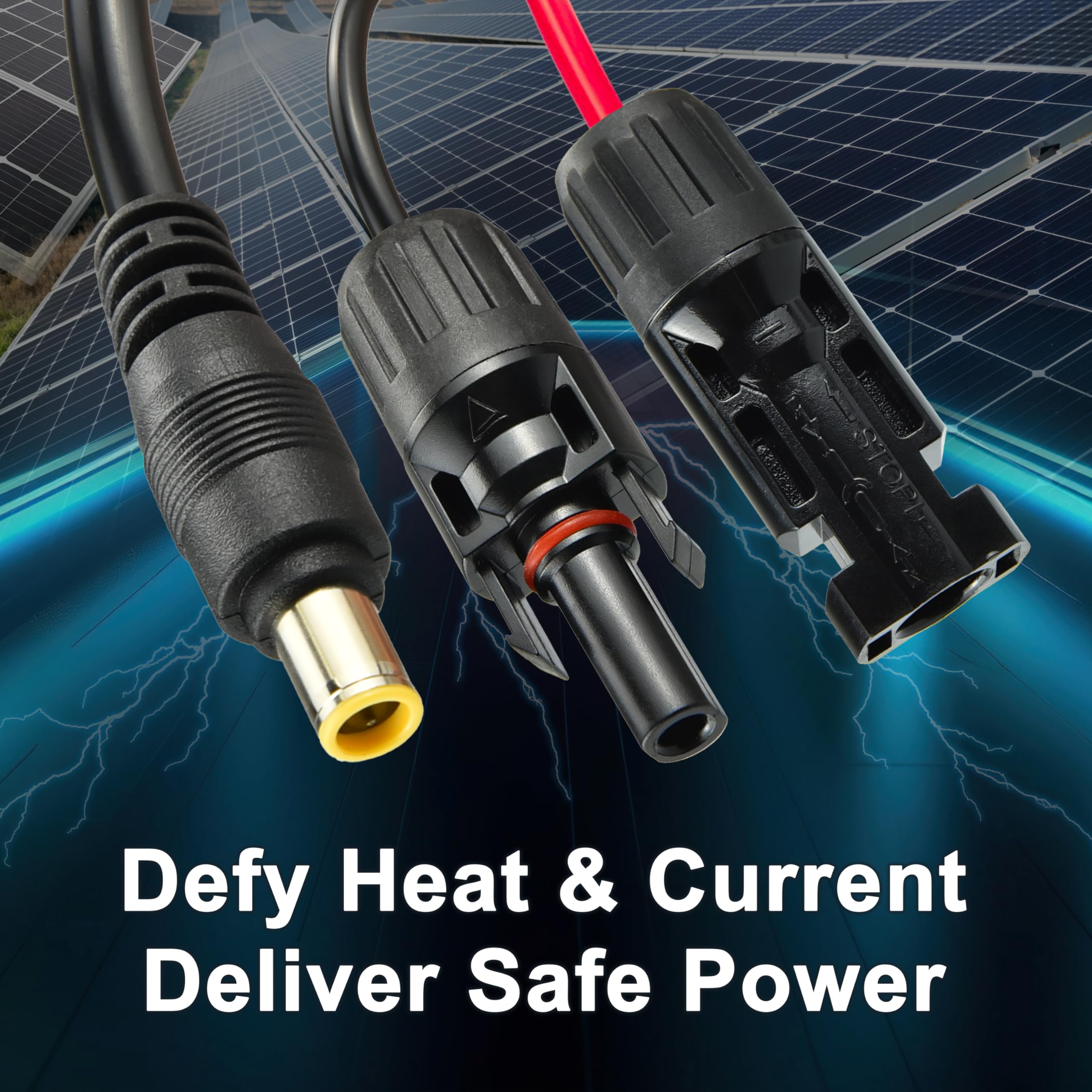 Kabel solarny 9 m do DC7909 z DC7909 do DC8020