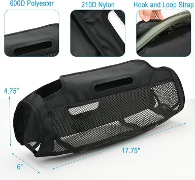 Speaker Cover for JBL Boombox 3, Mesh Slip Cover Speaker Protective Case Accessories for Boombox 3
