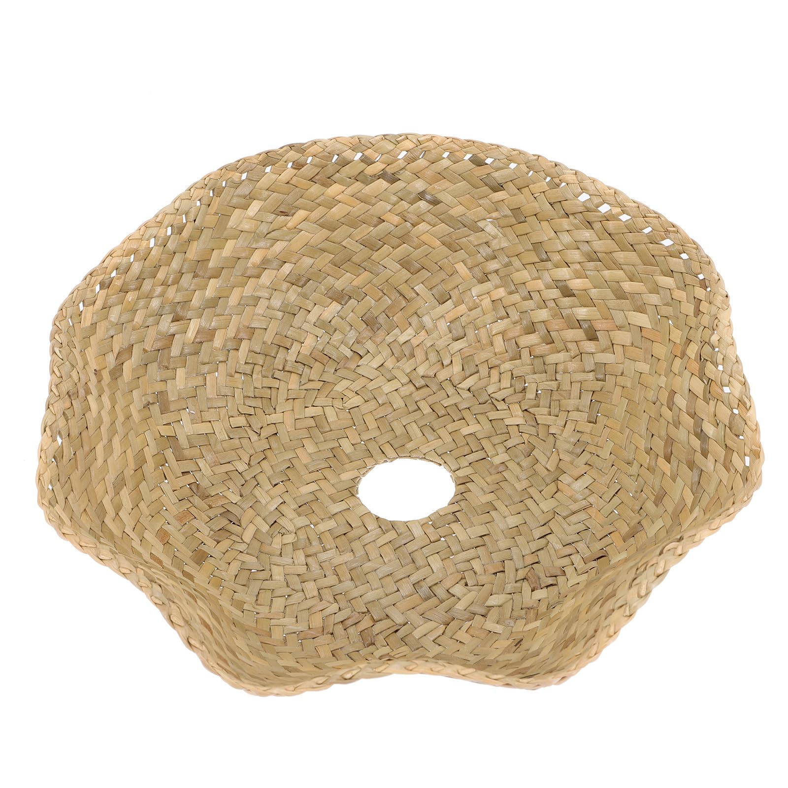 Paralume in Intrecciato Rustico Paglia Lampadario