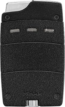 Xikar Ultra Mag Single Cigar Lighter, Magnetic Metal Body, Black