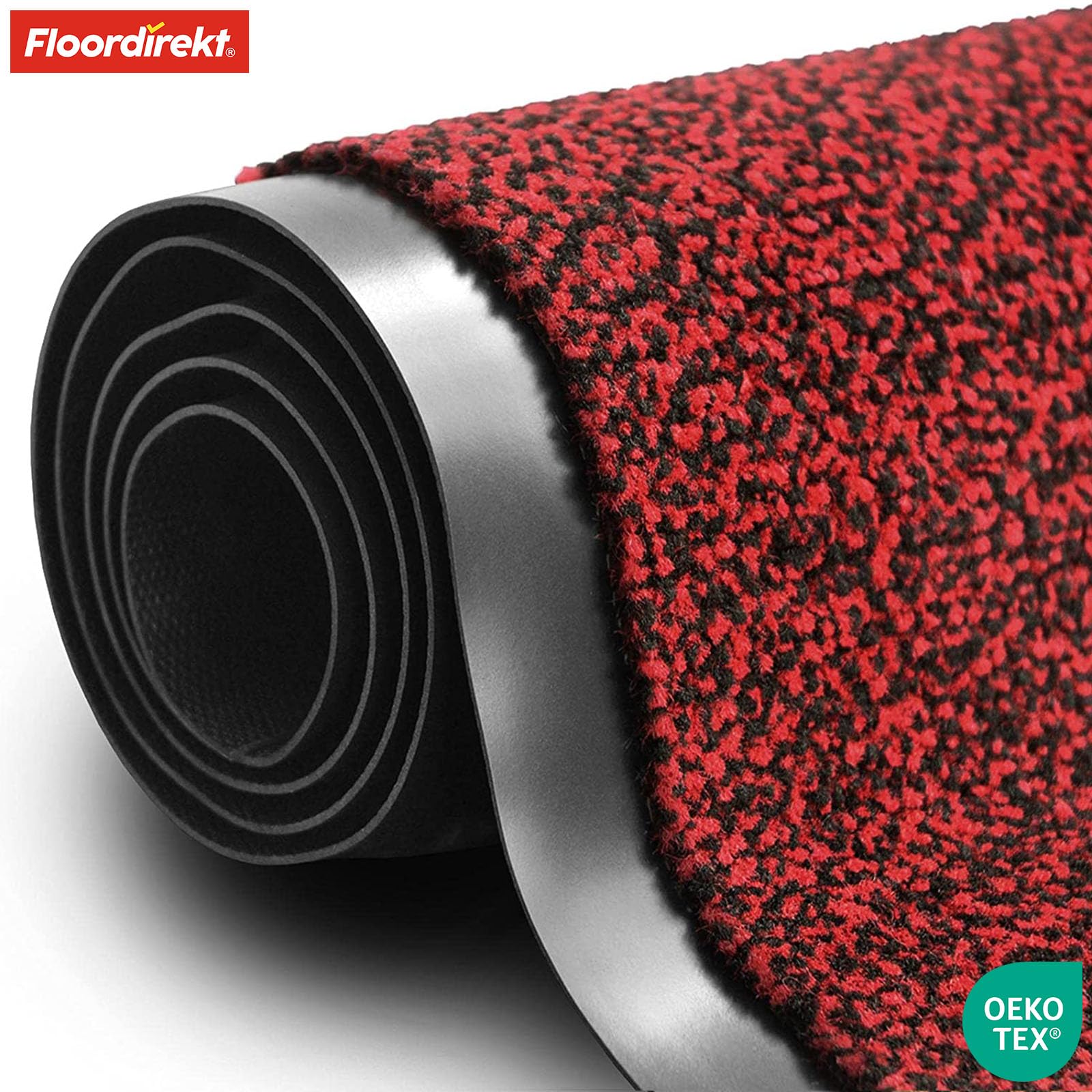 etm® Schoonloopmat - Voetmat in vele maten - Deurmat voetveger voor binnen en buiten (bruin, 60x90 cm