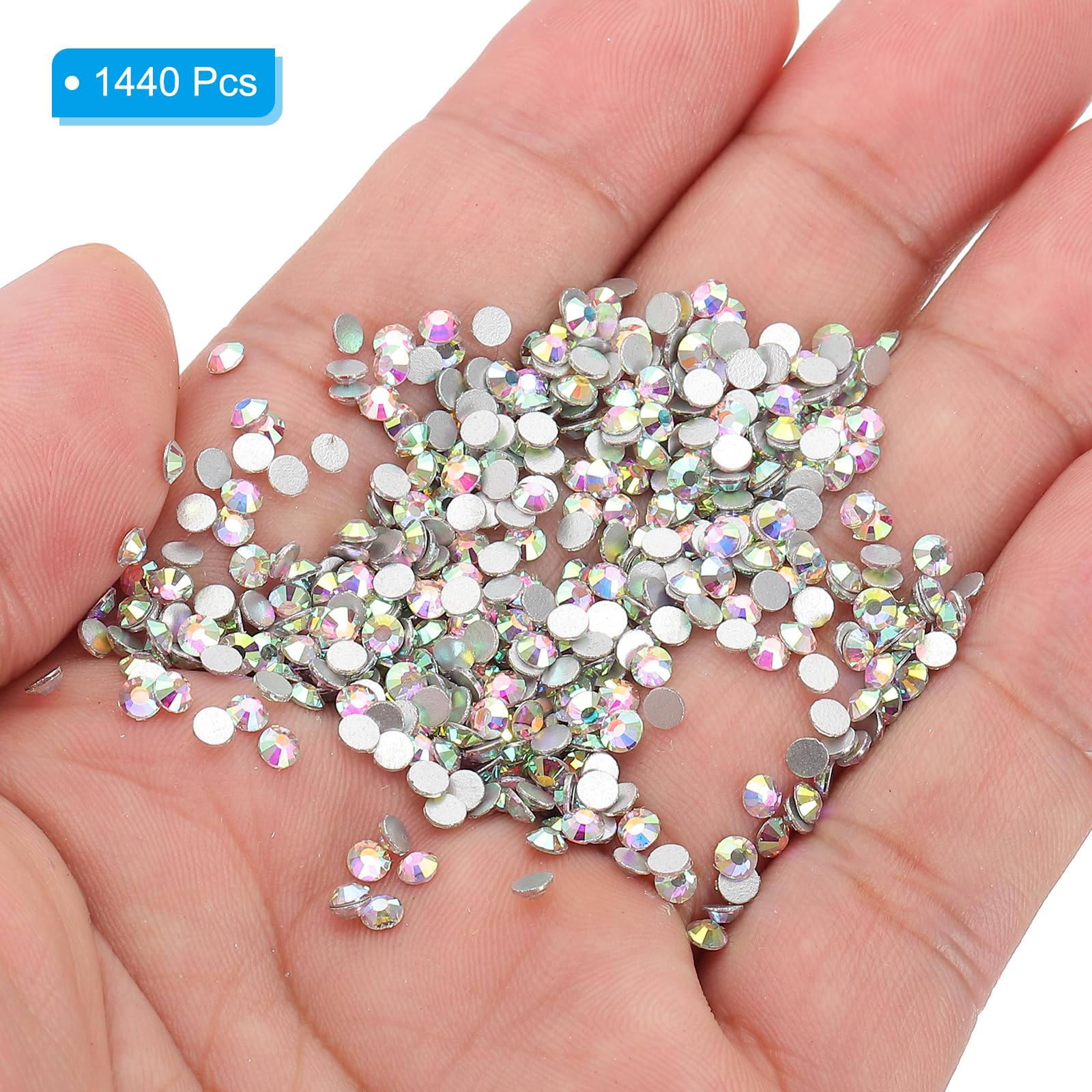 PATIKIL SS12/1440Pcs Glass Diamante Rhinestone - Image 4