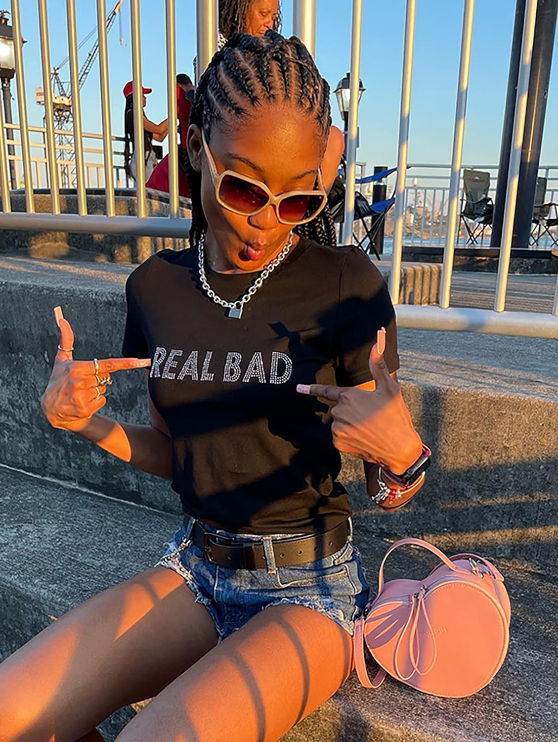 Zoyami Womens Graphic Crop Top Short Sleeve Y2k Baby Tees Fairy Grunge Summer T-Shirt - Image 3