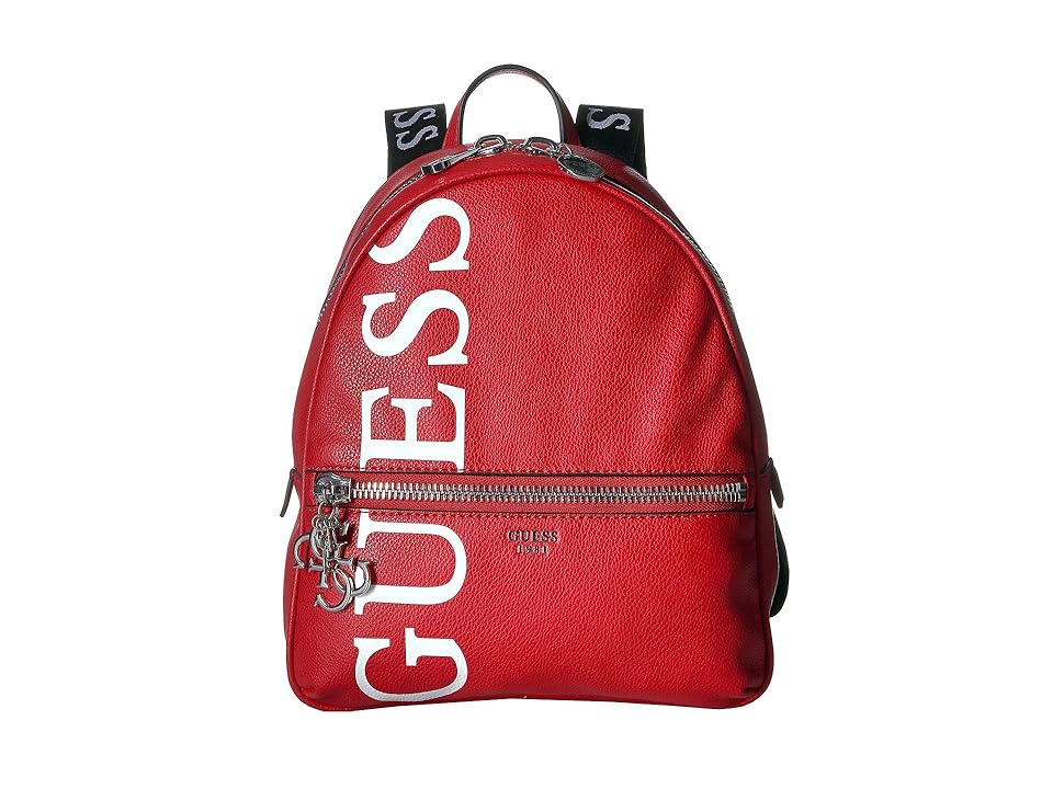 

GUESS Urban Chic Large Backpack (Red) Backpack Bags