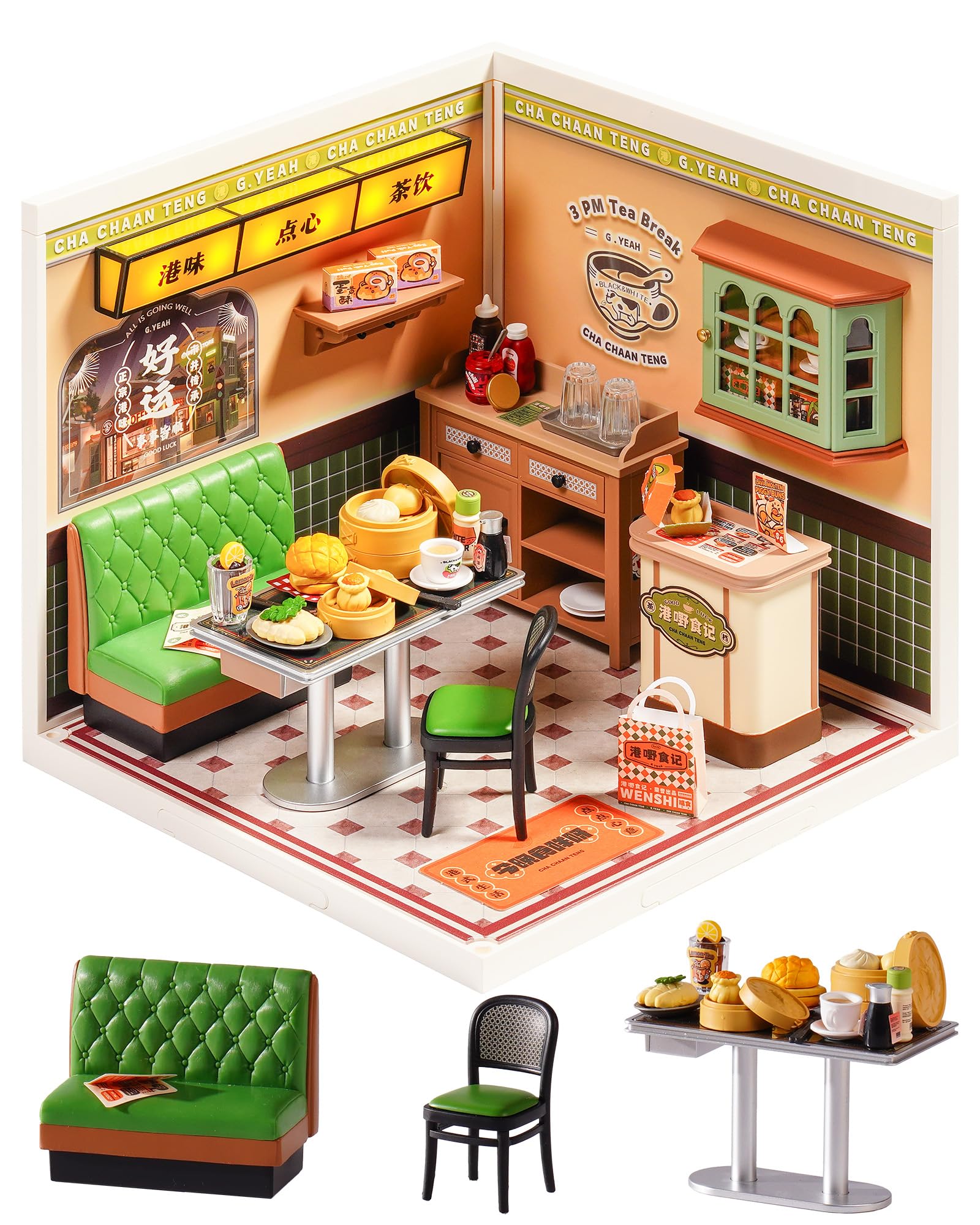 Amazon.com: Rolife Super Creator Series, DIY Mini Hong Kong Bites