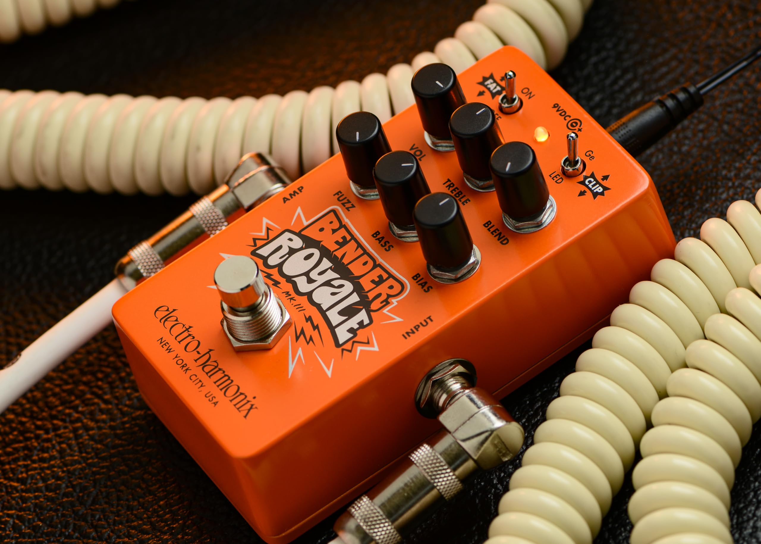 Amazon | エフェクター ELECTRO-HARMONIX BENDER ROYAL ORANGE 限定