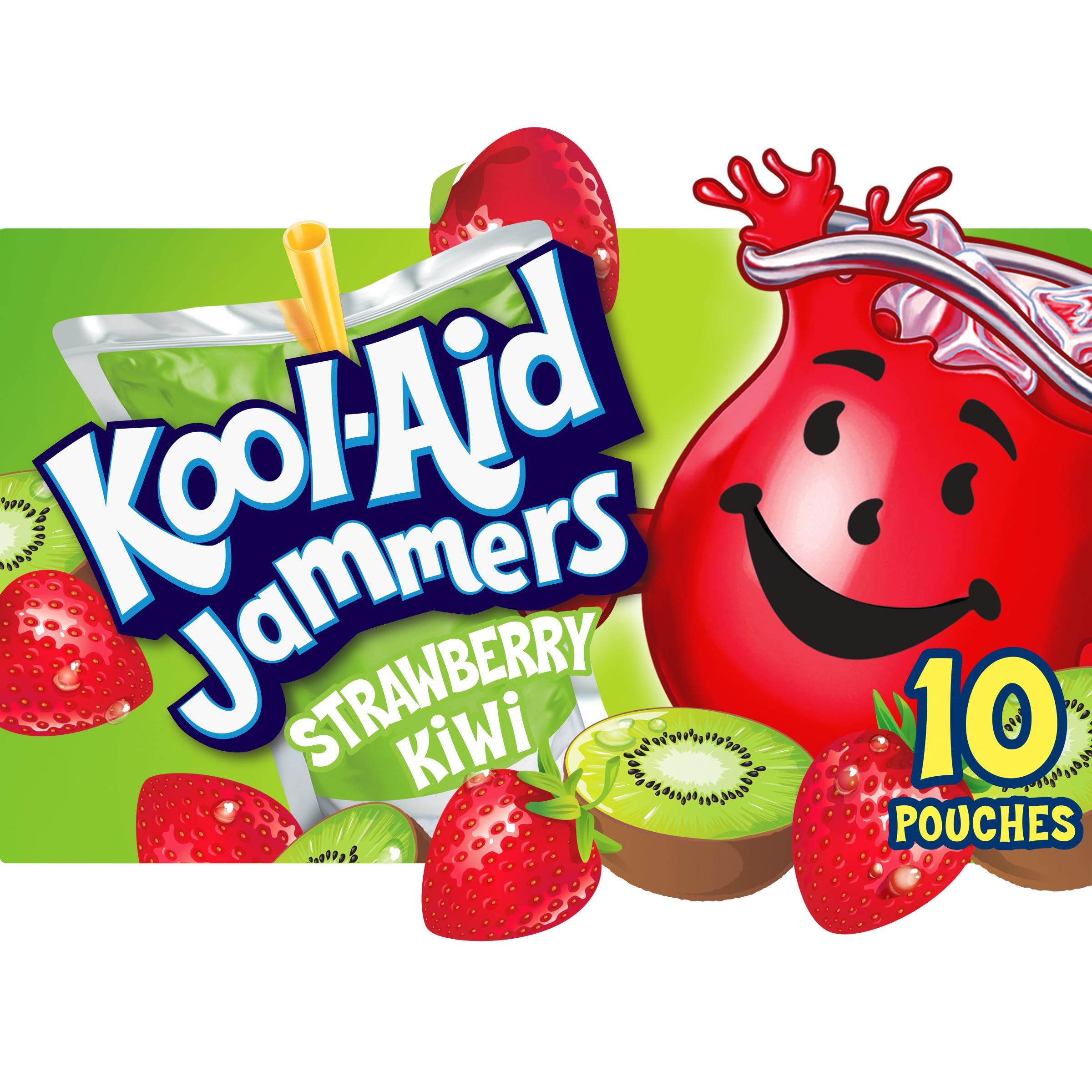 Kool Aid Jammers-Straw Kiwi (10x180ml)
