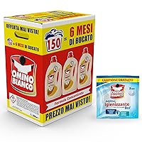 Omino Bianco - Detersivo Lavatrice Liquido, 150 Lavaggi